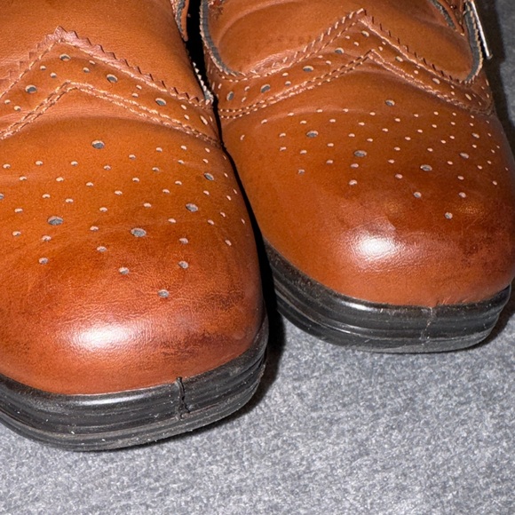 Deer Stags-Boys' Brown Formal Dress Shoes Size Big Kid 3 - Picture 9 of 16